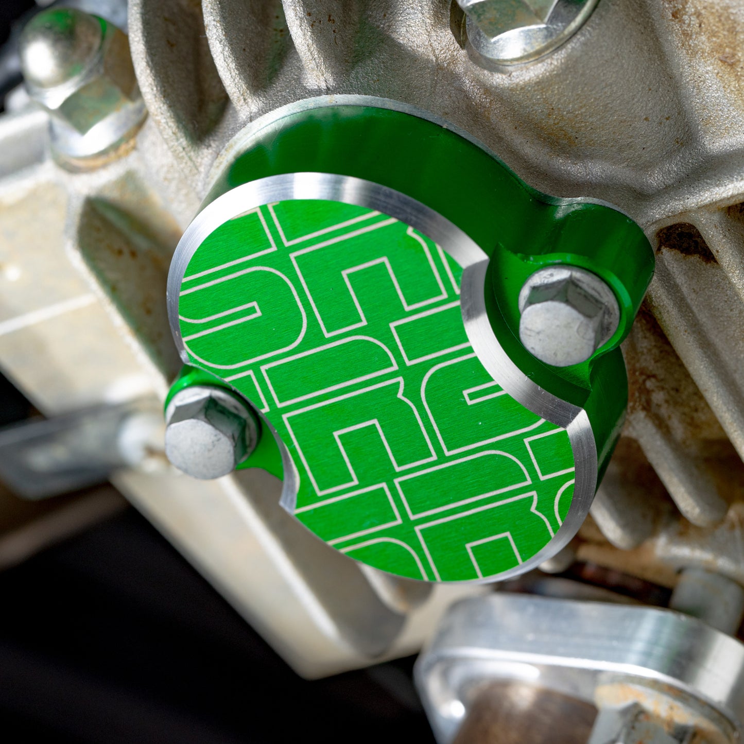 SR2 TAPPET COVERS - GREEN - KLX110L