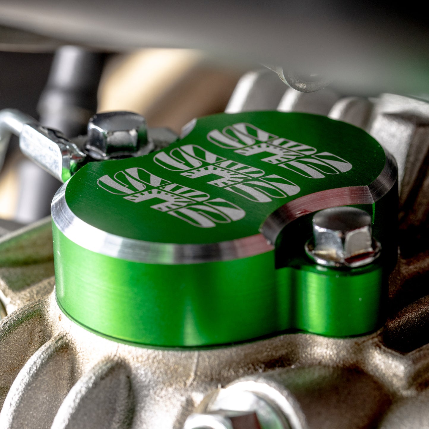 JDM TAPPET COVERS - GREEN - KLX110L