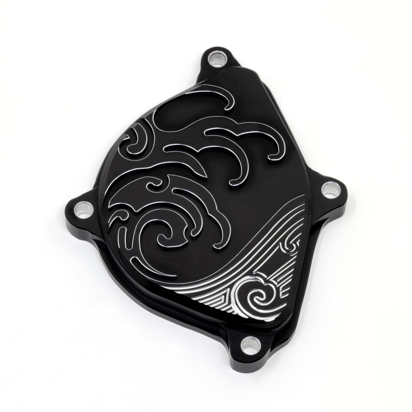 MACH CAM COVER - BLACK - KLX110L