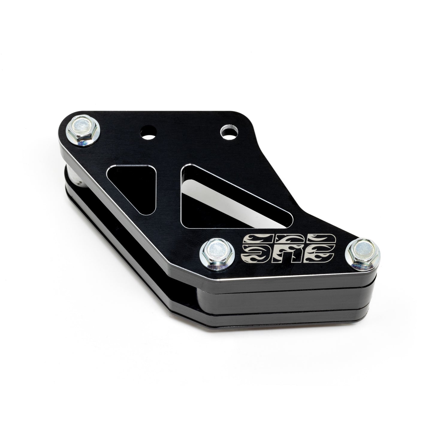FLAMES CHAIN GUIDE - BLACK - KLX110L