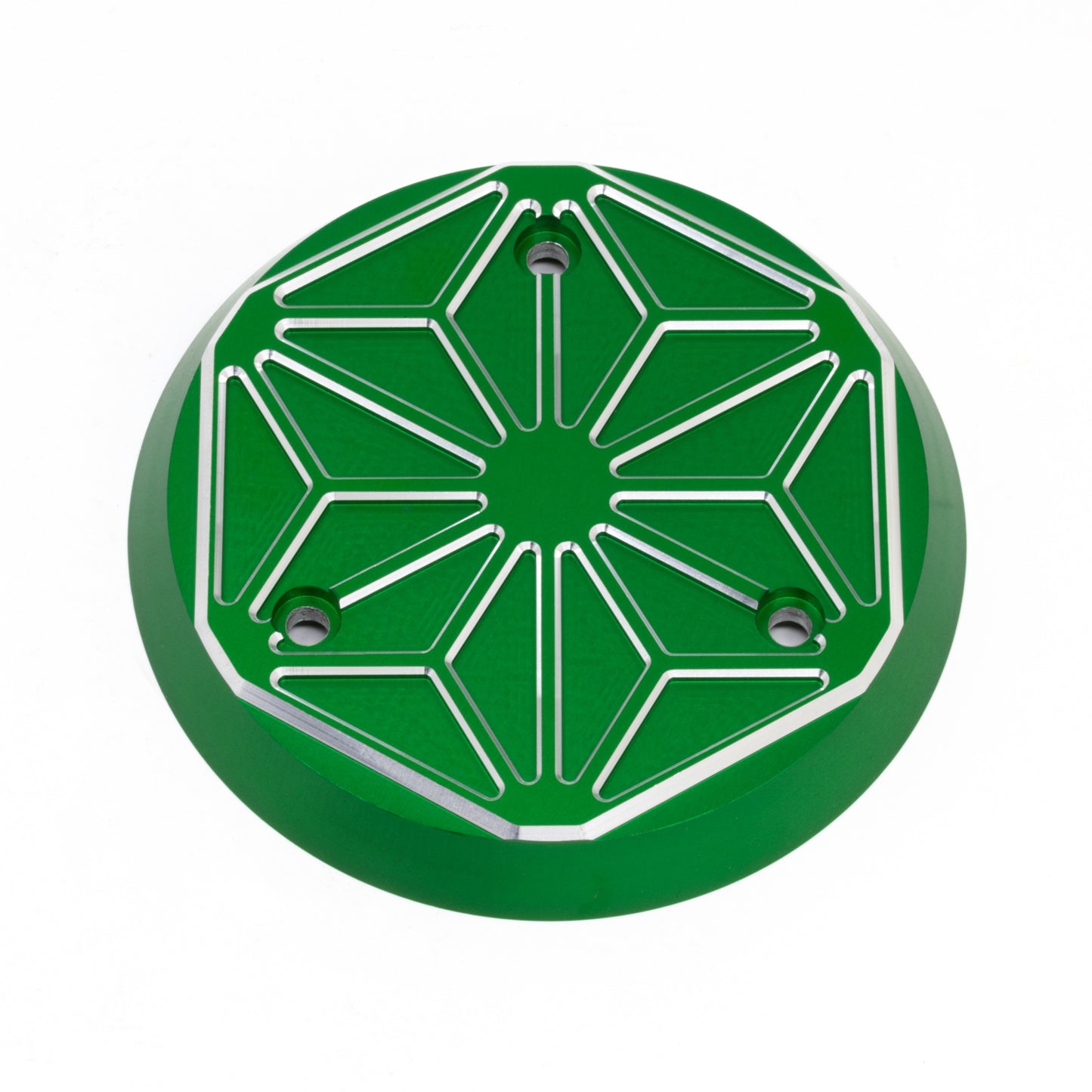 MACH ENGINE SIDE COVER - GREEN - KLX110L