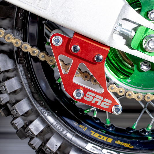 SR2 CHAIN GUIDE - RED - KLX110L