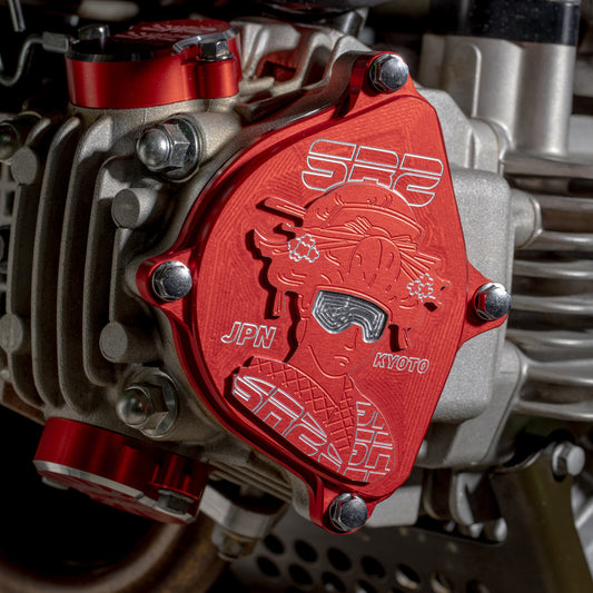 JDM CAM COVER - RED - KLX110L