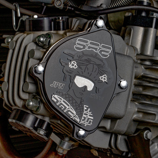 JDM CAM COVER - BLACK - KLX110L