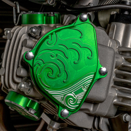 MACH CAM COVER - GREEN - KLX110L