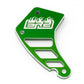 FLAMES SPROCKET GUARD - GREEN - KLX110L