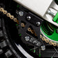 FLAMES CHAIN GUIDE - BLACK - KLX110L