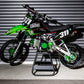 SR2 ENGINE SIDE COVER - GREEN - KLX110L